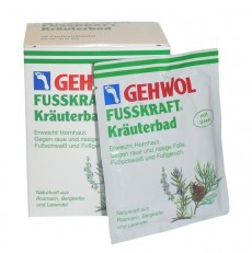 Gehwol Травяная ванна для размягчения загрубевшей кожи и нормализации потоотделения Fusskraft Herbal Bath 10 пакетов