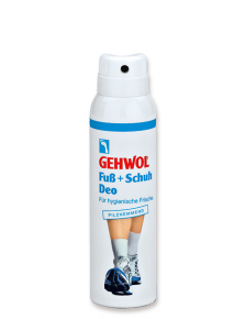 Gehwol Дезодорант для ног и обуви Foot+Shoe Deodorant, 150 мл