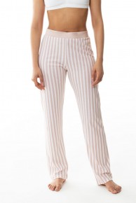 Длинные женские брюки из хлопка Mey серия Sleepsation 17229 Бежевый