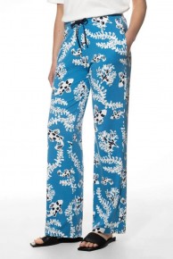 Длинные женские брюки Mey серия Loli 17731 Синий